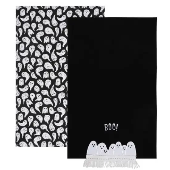 2pk Dishtowels Boo Ghost - Bullseye's Playground&trade; image {5}