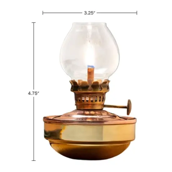 Kings County Tools 4.75in Naval-Style Oil Lamp image {1}
