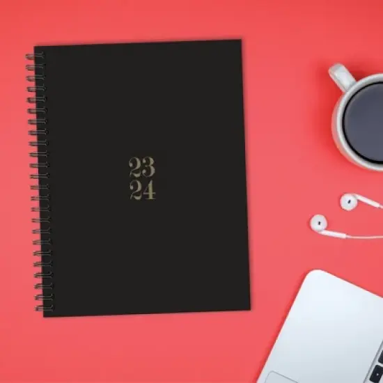 Willow Creek Press 2023-24 Academic Weekly Planner 6.5"x8.5" Softcover Black image {5}