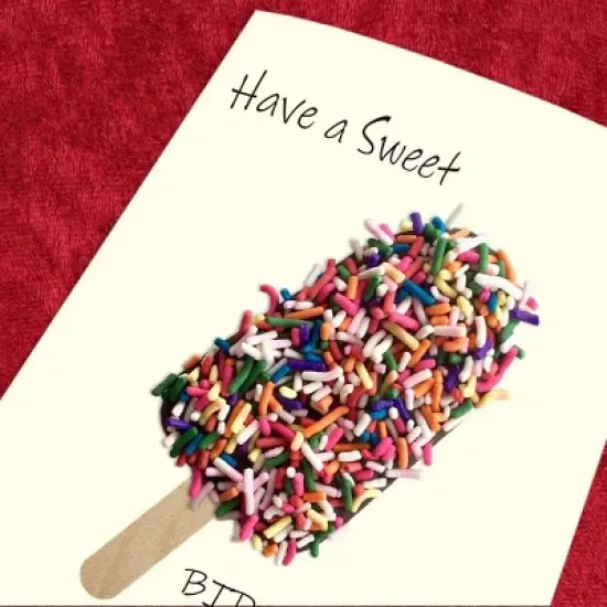 Hamilco Blank Greeting Cards Folded Cream Card stock 5 1/2" x 8 1/2" 80 lb Cover 100 Pack image {3}