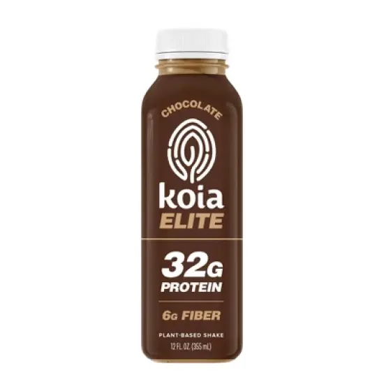 Koia Elite Chocolate 32g Protein Plant-Based Shake - 12oz image {5}