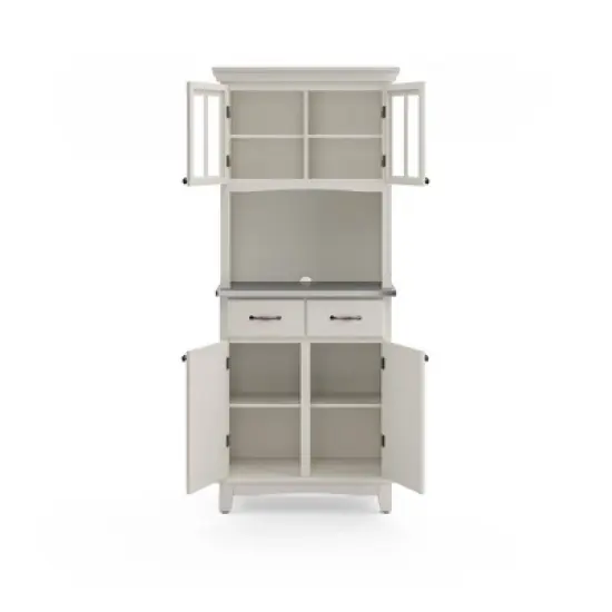 Stainless Top and Hutch Sideboard Buffet Servers- Home Styles image {6}