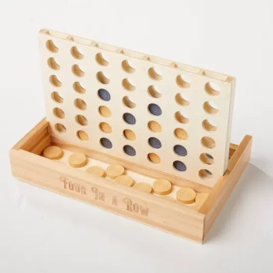 Miniature Four in a Row Game 44pc - Hearth & Hand&trade; with Magnolia image {3}