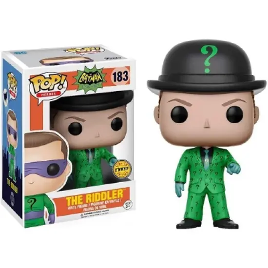 Funko DC Heroes Funko POP Vinyl Figure - Riddler Chase Variant image {1}