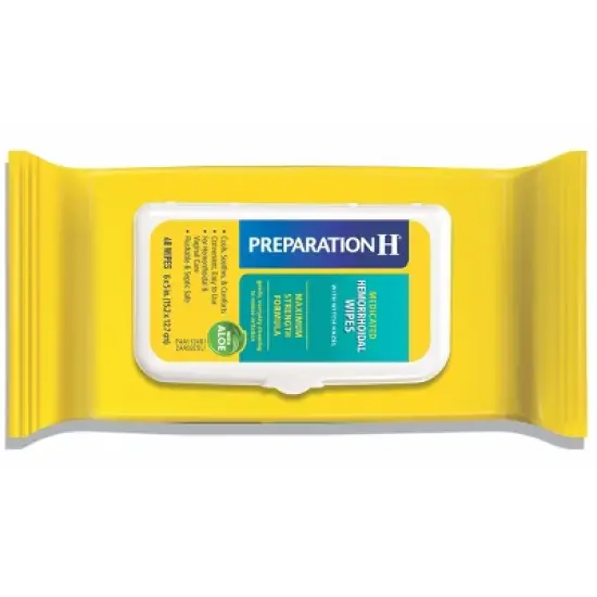 Preparation H Maximum Strength formula Medicated Wipes - 48ct image {6}