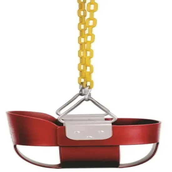 New Bounce Toddler/Baby Bucket Swing Seat - High Back Rust-Proof Swing image {1}