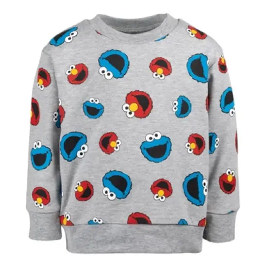 Sesame Street Cookie Monster Elmo French Terry Sweatshirt and Pants Set Toddler image {2}