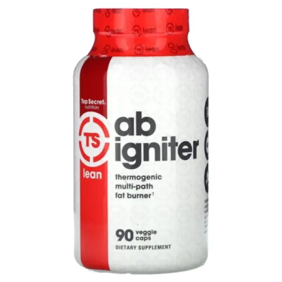 Top Secret Nutrition Lean, Ab Igniter, 90 Veggie Caps image {3}