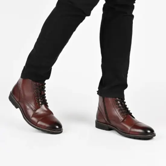 Thomas & Vine Avrum Cap Toe Ankle Boot image {8}