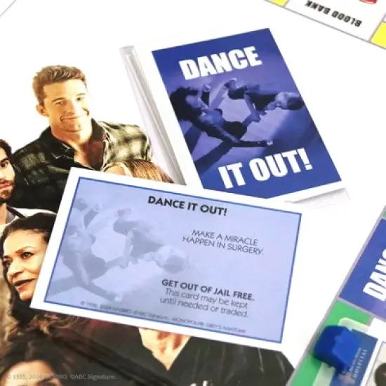 MONOPOLY: Grey's Anatomy - Strategy Board Game, Ages 8+, 2-6 Players image {5}