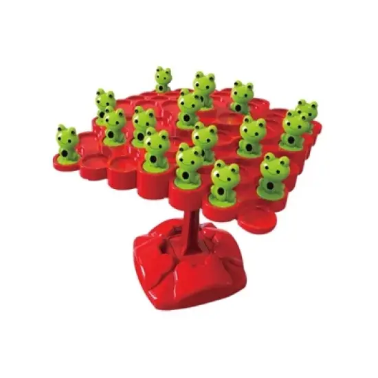 Frog Balancing Board Puzzle Toy for Kids, Educational Interatction Tabletop Game image {4}