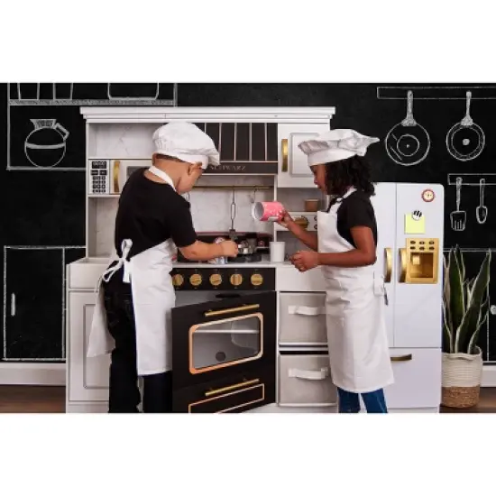 FAO Schwarz Ultimate Play Kitchen with Refrigerator and 20 Accessories image {3}