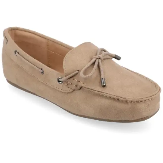 Journee Collection Womens Thatch Comfort Insole Slip On Round Toe Loafer Flats image {13}