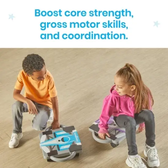 Hand2Mind Speedway Racer Scooter Board - Light Blue image {3}