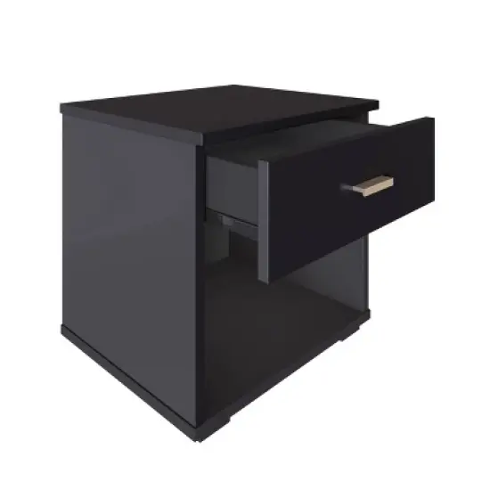Noah Single Drawer Nightstand - Eco Dream image {2}