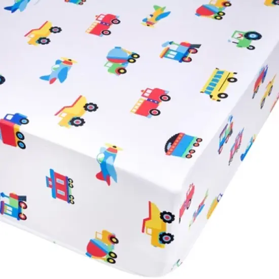 Wildkin Microfiber Fitted Crib Sheet - Baby image {3}