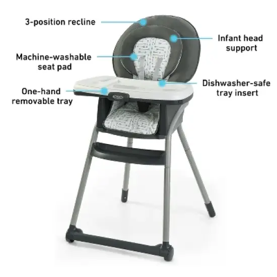 Graco Table2Table LX 6-in-1 High Chair - Arrows image {5}
