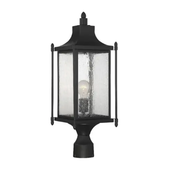 Savoy House Dunnmore 1 - Light Post Light in  Black image {4}