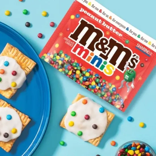 M&M'S Peanut Butter Minis Chocolate Candy Bag Share Size - 8.6oz image {4}