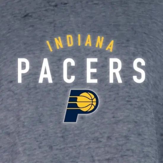 NBA Indiana Pacers Women's Burnout Crew Neck Fleece Sweatshirt image {3}