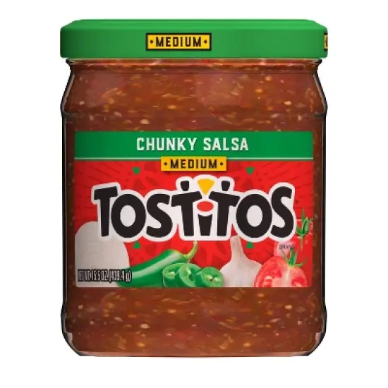 Tostitos Chunky Salsa Medium  - 15.5oz Dip image {9}