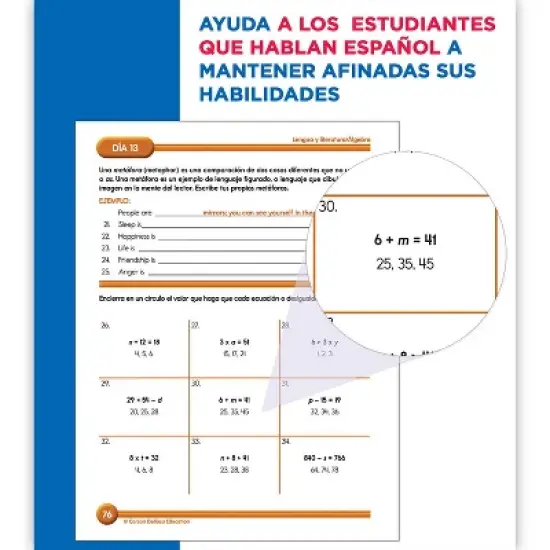 Carson Dellosa Education Summer Bridge Activities Spanish, Grade 5-6 image {3}