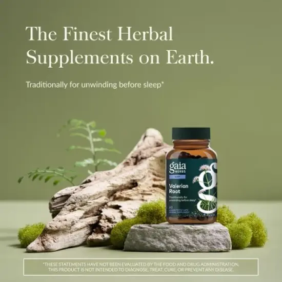Gaia Herbs Valerian Root - Natural Sleep Support for a Natural Calm to Help Relaxation to Prepare for Sleep - 60 Vegan Liquid Phyto-Capsules image {2}