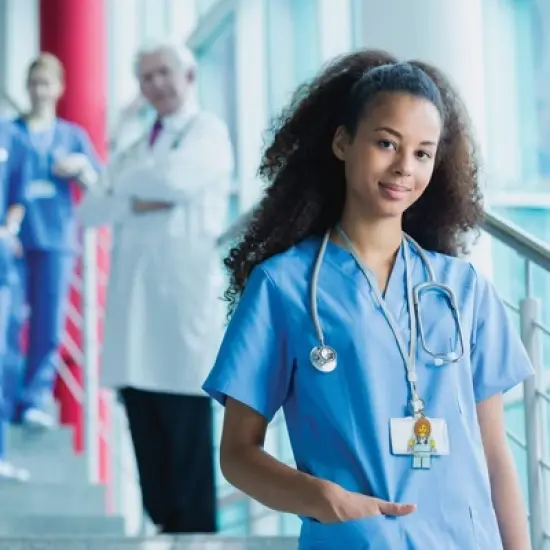 LEGO Gel Pen Blue Ink with Nurse Bag Tag and Keychain Gift Set image {11}