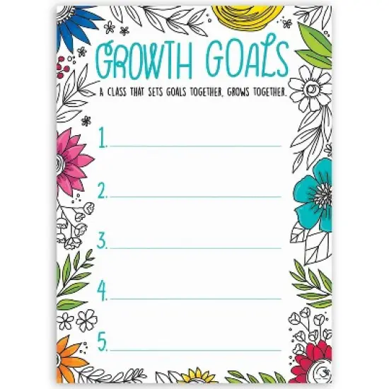 Creative Teaching Press&reg; Bright Blooms Blooming Minds Bulletin Board Set image {5}