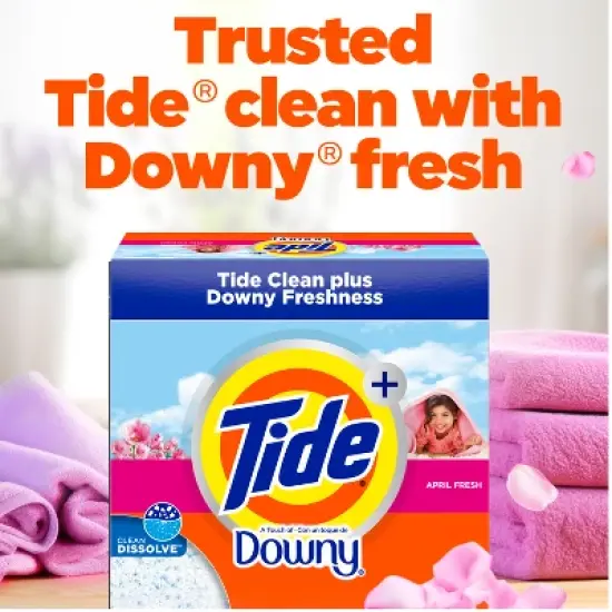 Tide with Downy Powder Laundry Detergent - 89 Loads image {2}