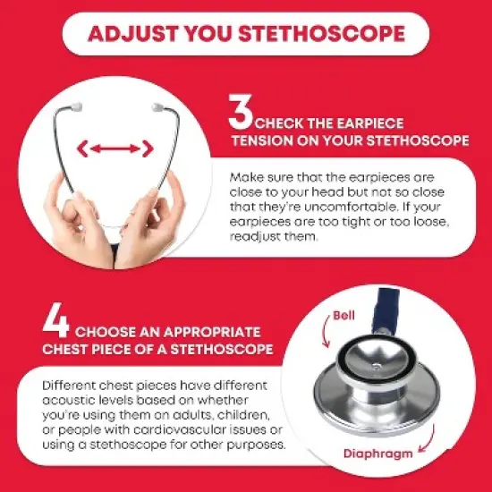 Dual Head Stethoscope image {6}