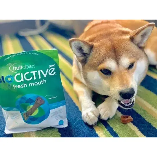 Fruitables BioActive Dental Chews for Tiny Dogs 6 Week Supply Dog Treats - 22ct image {2}