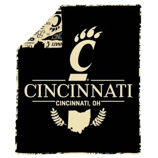 NCAA Cincinnati Bearcats 60 x 80 Quilted Throw Blanket image {5}