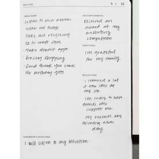 Intention Notebook | Cloth & Paper image {1}