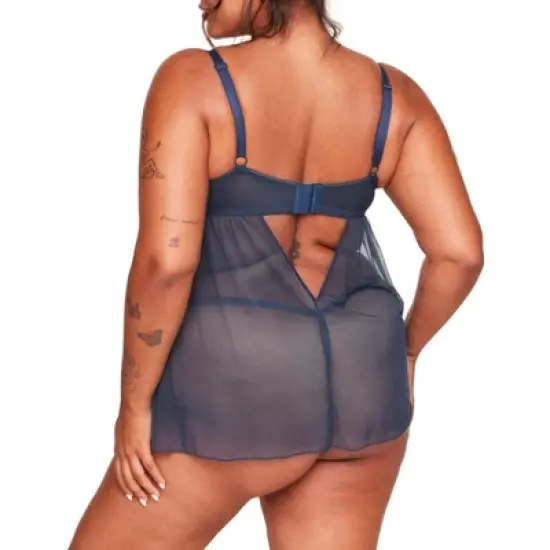 Adore Me Women's Ismelka Babydoll Lingerie image {3}