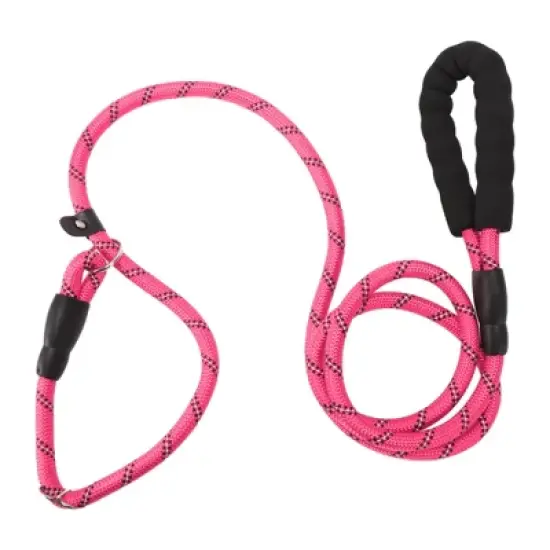 Unique Bargains Nylon Dog Leash Sponge Handle Reflective Rope Length 70.87" Diameter 1/2 inch image {10}