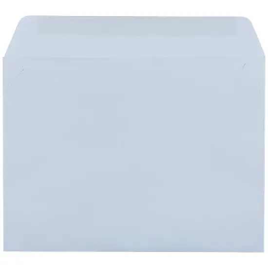 JAM Paper 9 x 12 Booklet Envelopes Baby Blue 25/Pack (21515987) image {1}