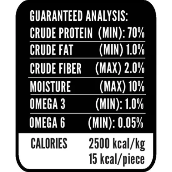 Hubert Pet Premium Salmon Skin Dog Treats, Grain Free, Single Ingredient, USA Tested - 8oz / 0.5 lb Super Value Pack image {1}