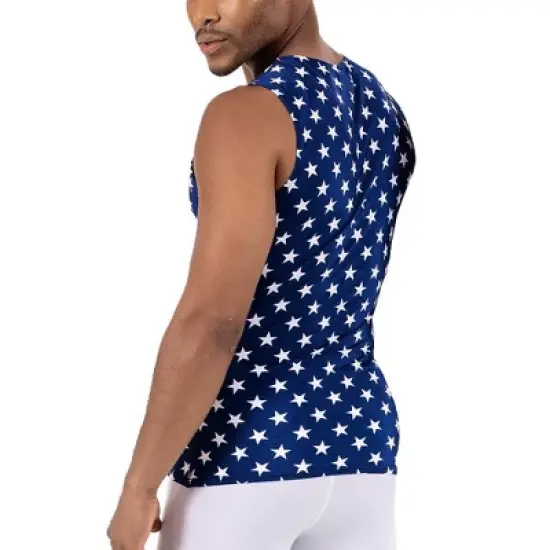 Insta Slim Stars Activewear Sleeveless V- Neck 4VAT0N1 image {1}