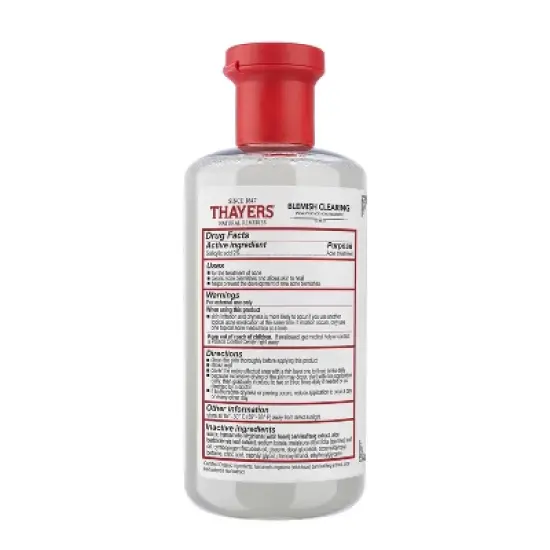 Thayers Natural Remedies Witch Hazel Lemon Blemish Clearing Toner - 12 fl oz image {7}
