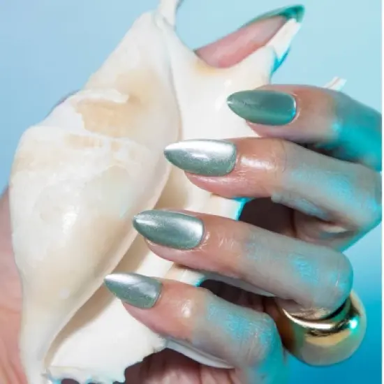 Chillhouse Chill Tips Fake Nails - Design Studio - Sea Siren - 24ct image {2}