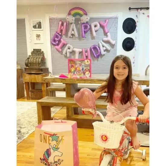 JOYSTAR Fairy Toddlers Kids Bike for Girls, 12 14 16 18 Inch Children Bicycle with Training Wheels, Basket image {2}