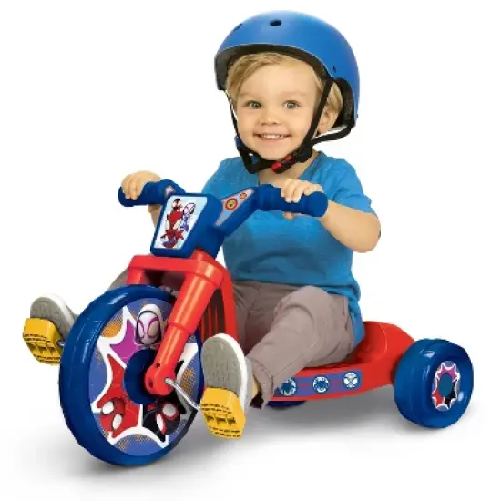 Spidey and His Amazing Friends Fly Wheel 10" Electronic Sounds Powered Ride-On Tricycle image {3}