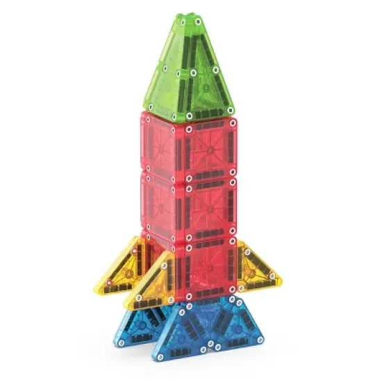 MAGNA-TILES microMAGS Travel Set: Educational Magnetic Building Toys for Math and Creative Thinking, 26 Pieces image {5}