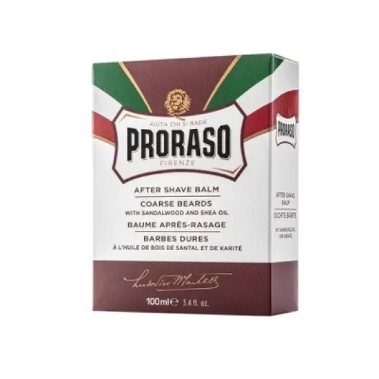 Proraso After Shave Balm for Coarse Beards | Hydrating and Moisturizing | Lightweight Texture - 3.4 oz image {3}
