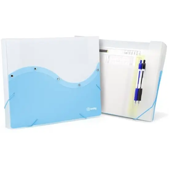 Enday Two Tone Letter Size Document Case image {6}