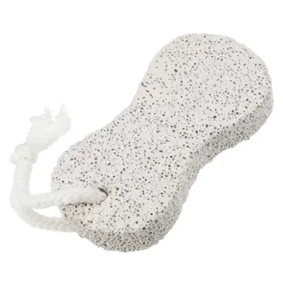 Unique Bargains Double-Sided Figure 8 Pumice Stone Foot File Gray 2 Pcs image {6}