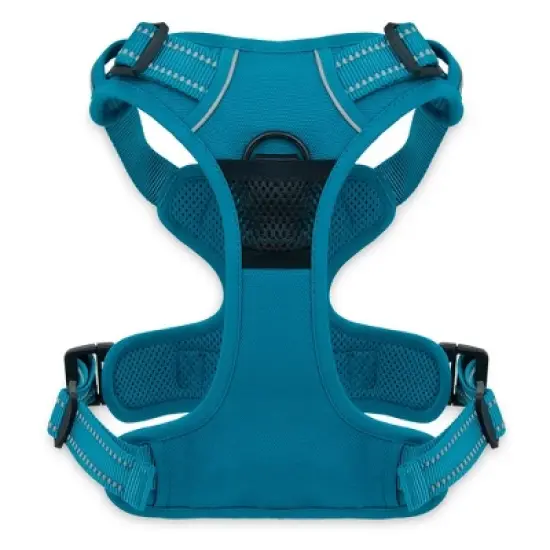 Voyager Dual-Attachment No-Pull Dog Harness for Active and Outdoor Dogs, Turquoise, XS image {1}