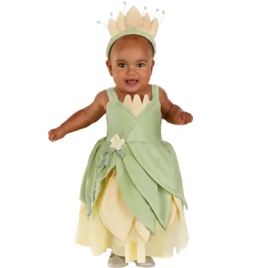 HalloweenCostumes.com Infant Disney Princess and the Frog Tiana Halloween Costume | Disney Baby Costumes image {7}
