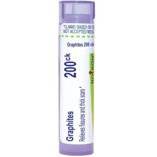 Graphites 200CK by Boiron Homeopathic Single Medicine For First Aid  -  80 Pellet image {3}